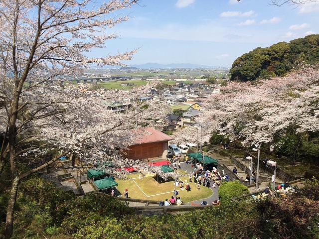 日奈久温泉神社からの眺め