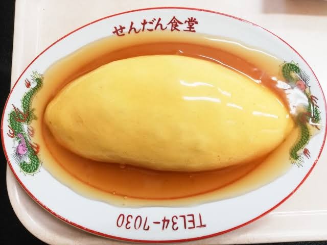 せんだん食堂のオムライス